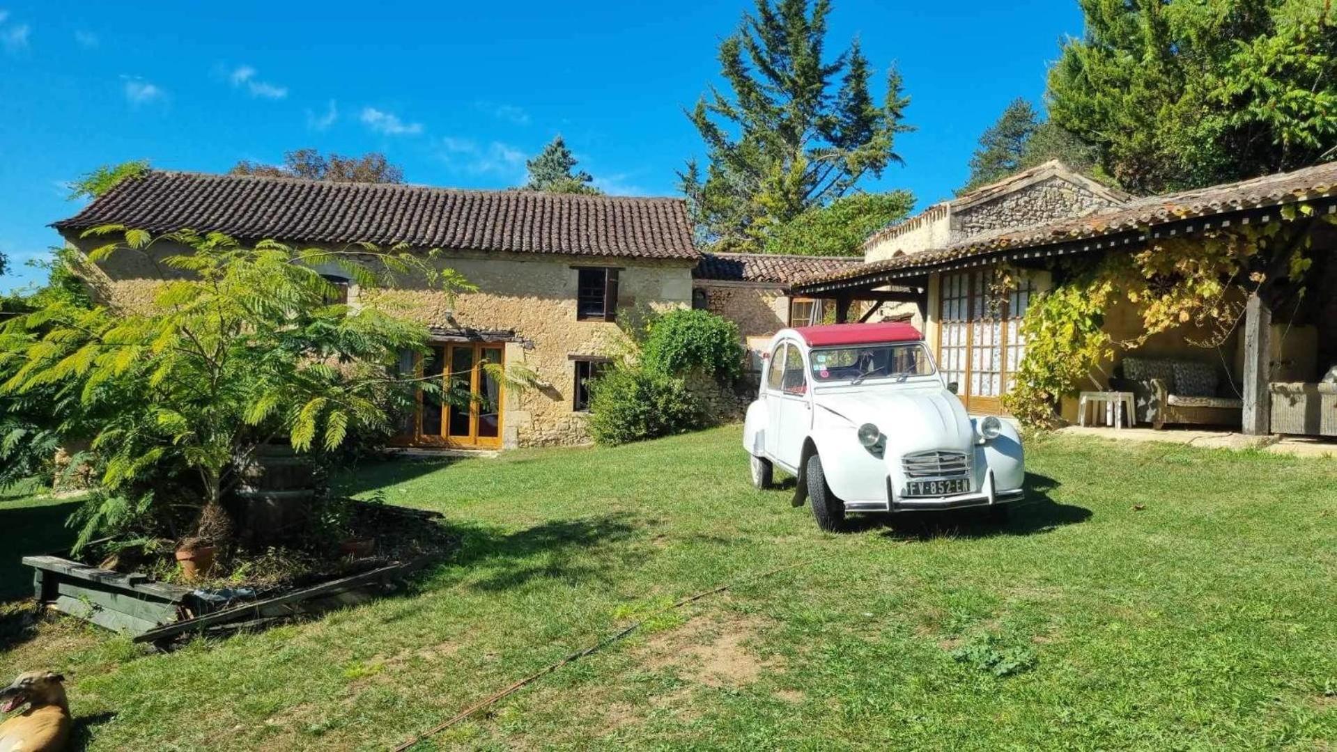 Вилла Le Manoir De St Marcel Saint-Marcel-du-Perigord Экстерьер фото