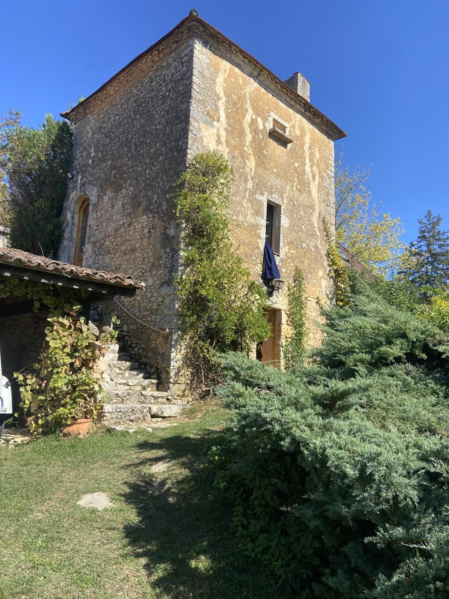 Вилла Le Manoir De St Marcel Saint-Marcel-du-Perigord Экстерьер фото
