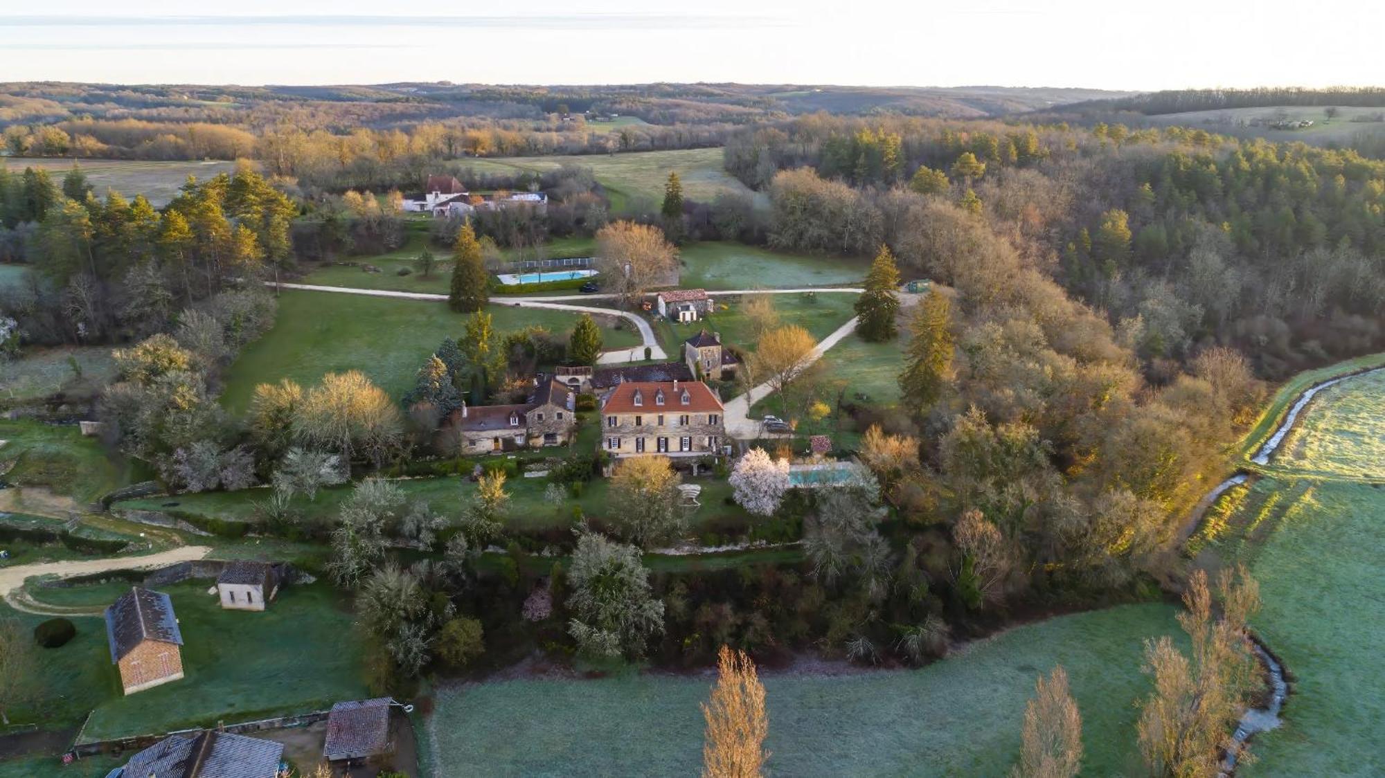 Вилла Le Manoir De St Marcel Saint-Marcel-du-Perigord Номер фото