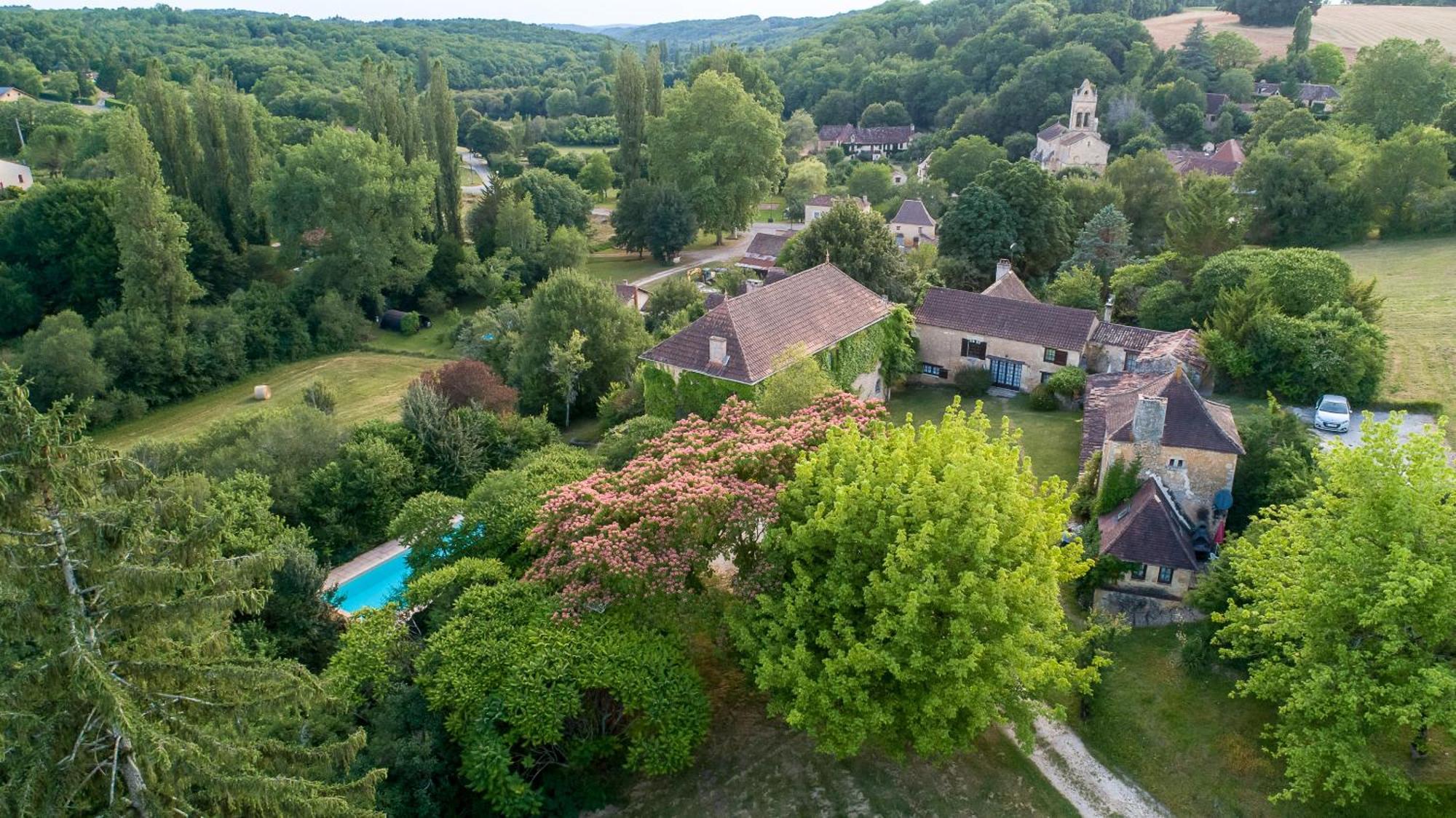 Вилла Le Manoir De St Marcel Saint-Marcel-du-Perigord Номер фото