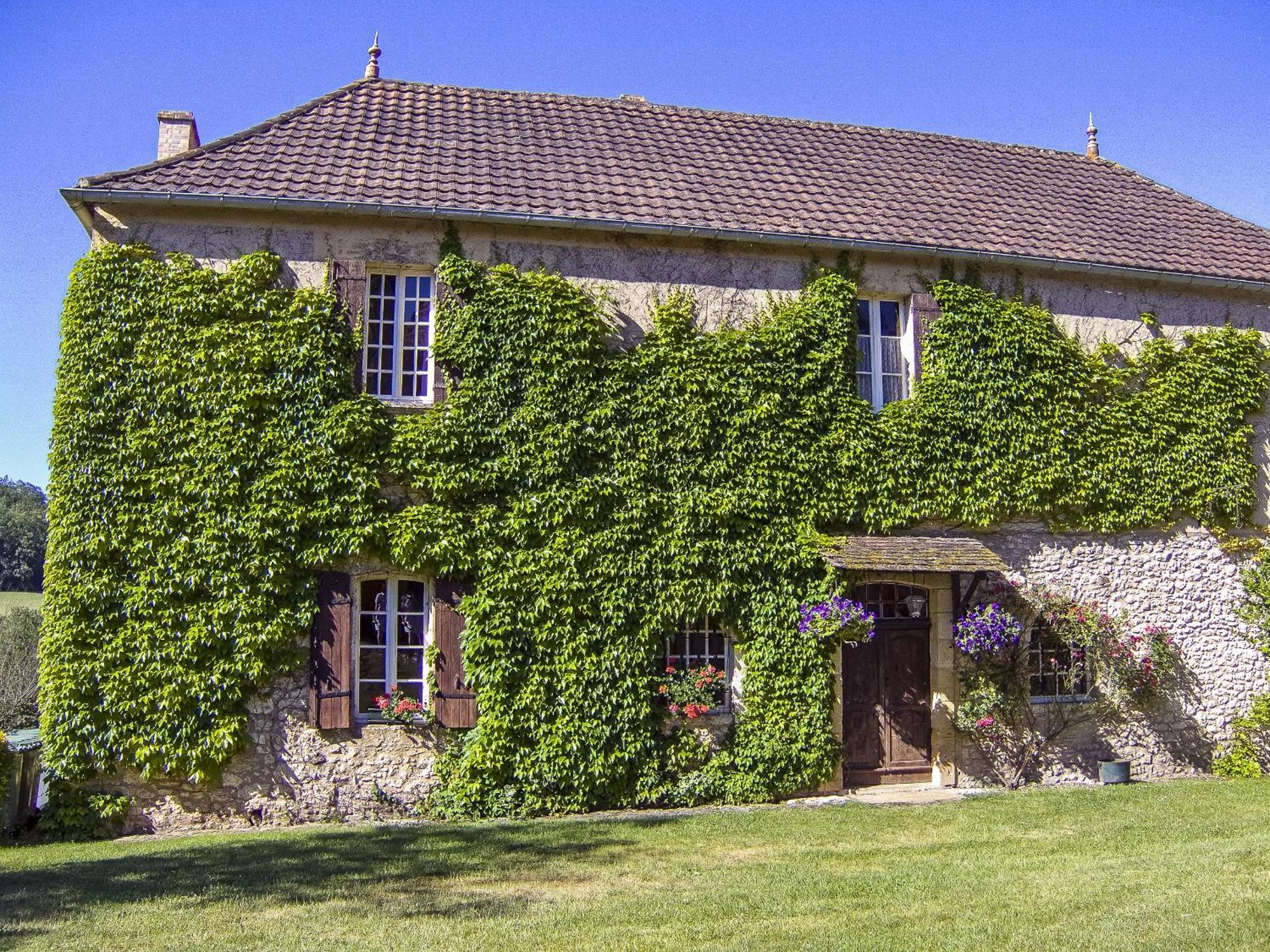 Вилла Le Manoir De St Marcel Saint-Marcel-du-Perigord Экстерьер фото